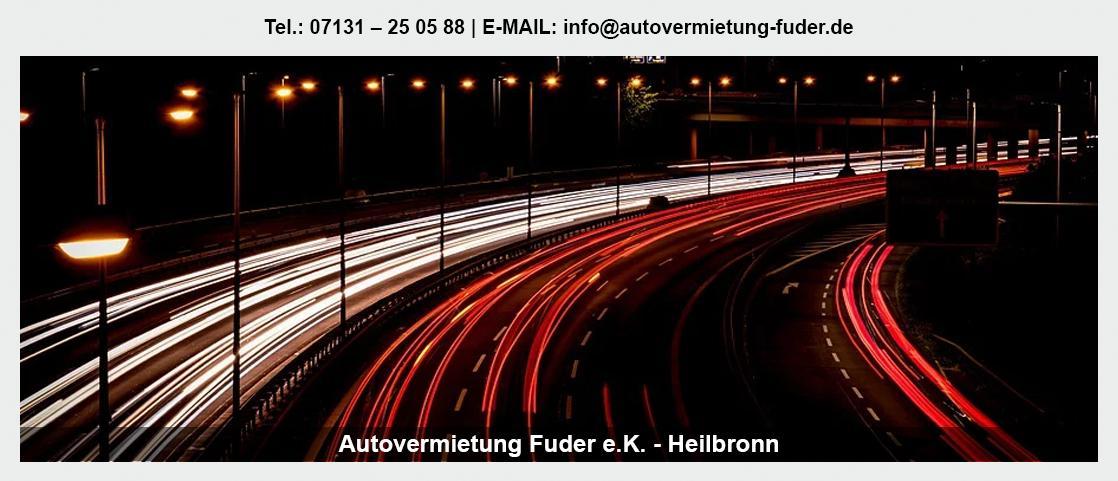 Autovermietung bei Affalterbach – Fuder – Motorradanhänger, Sprinter, 7-Sitzer